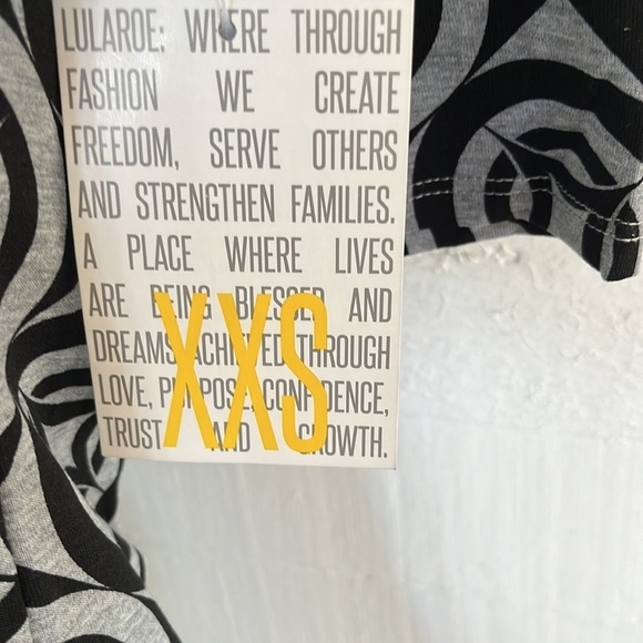 LuLaroe Julia Dress NWT Size XXS - Picture 5 of 6